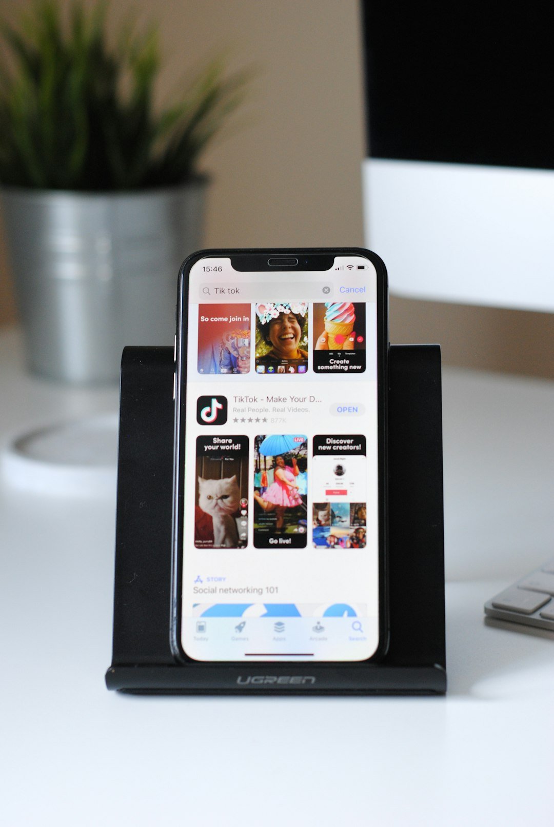 The Tik Tok app 📹